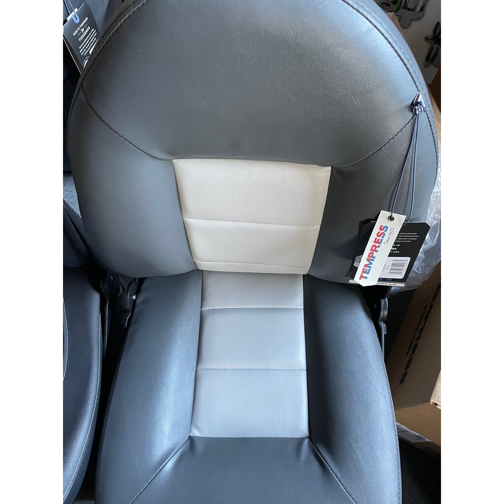 Tempress Navi Style High Back Chair Boot-Charcoal / Grau ** schiefe Rückenlehne