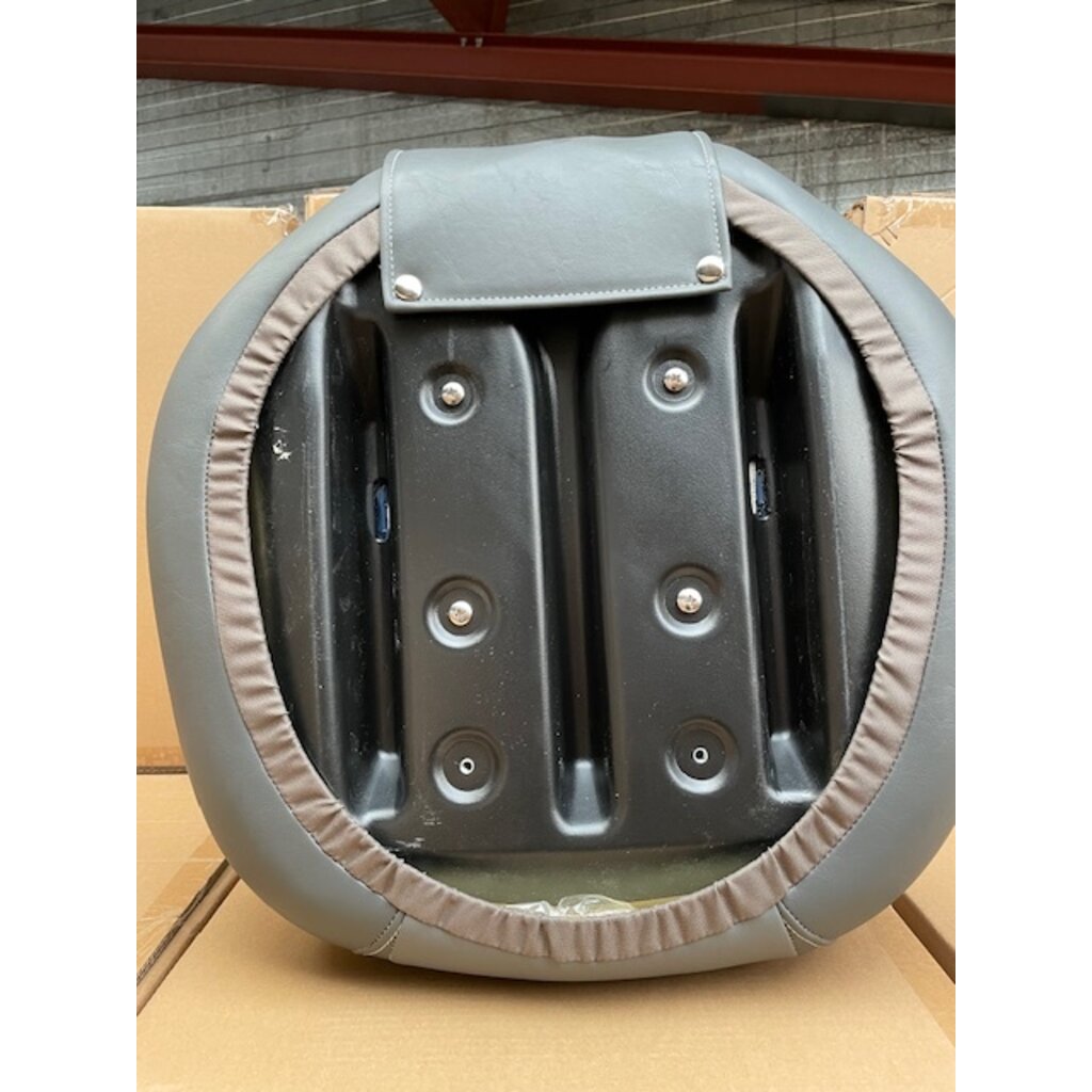 Eggers Tech High Back Bootstoel Zwart/Donkergrijs