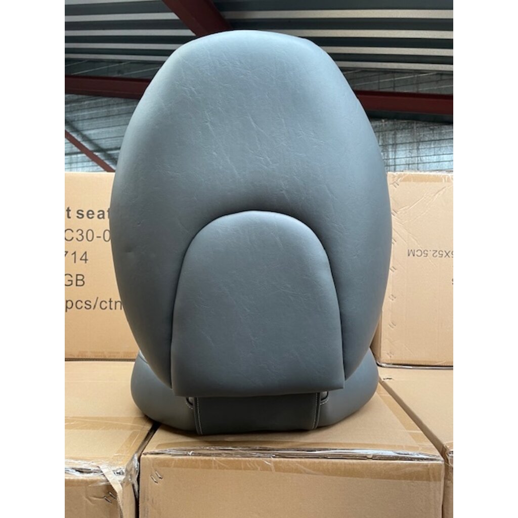 Eggers Tech High Back Bootstoel Zwart/Donkergrijs