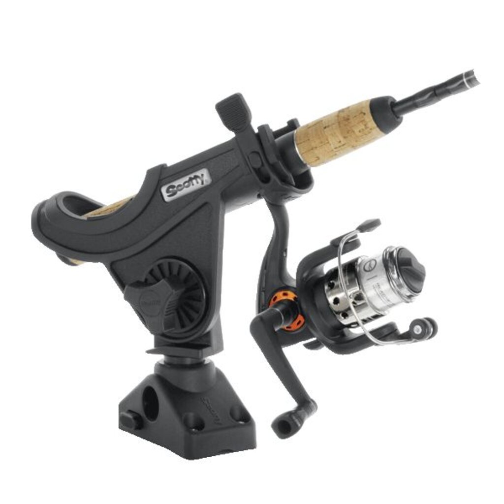 Scotty 280 Baitcaster/Spinning Hengelhouder met zij/dekmontage (241)