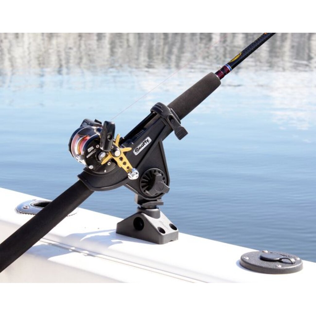 Scotty 280 Baitcaster/Spinning Hengelhouder met zij/dekmontage (241)