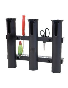 Fish-On! 3 Tube Rutenhalter Schwarz