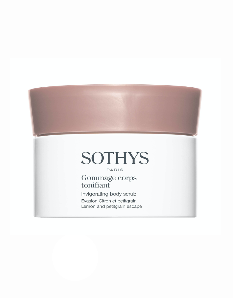 Sothys Gommage Corps Tonifiant Evasion Citron et Petitgrain