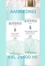 Sothys Sothys Promo Duo Reinigingsset Confort SPA 2x400 ml