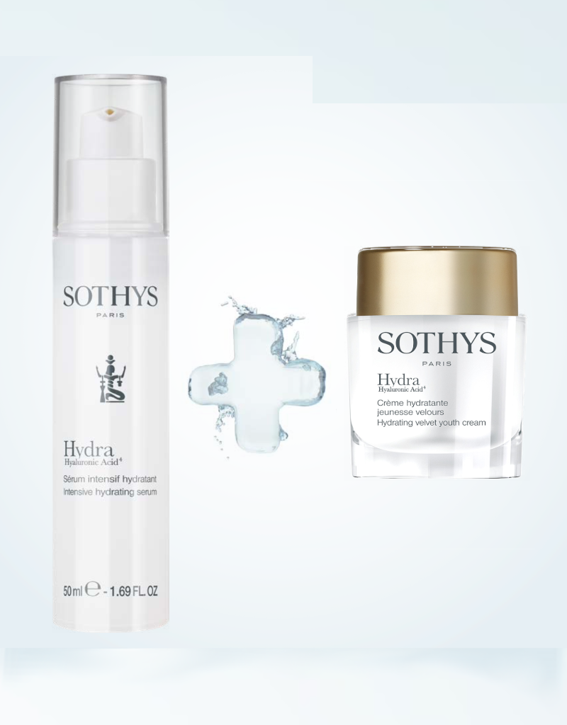 Sothys Sothys Coffret Duo Hydra Hyaluronic Acid4 Creme Velours + Serum