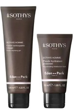 Sothys Coffret Trio  Sothys Homme Eden Park Gel Douche + Gelee Nettoyant Energisant Visage + Fluide hydratant Jeunesse - Copy