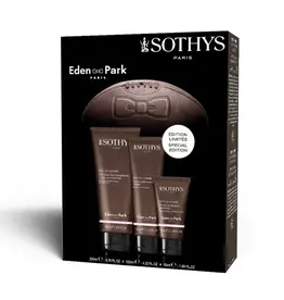 Sothys Coffret  Trio Gel Douche +Gelee Nettoyant Visage Homme + Fluide hydratant Jeunesse - Copy