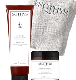 Sothys Spa Set Evasion Cannelle et Gingembre
