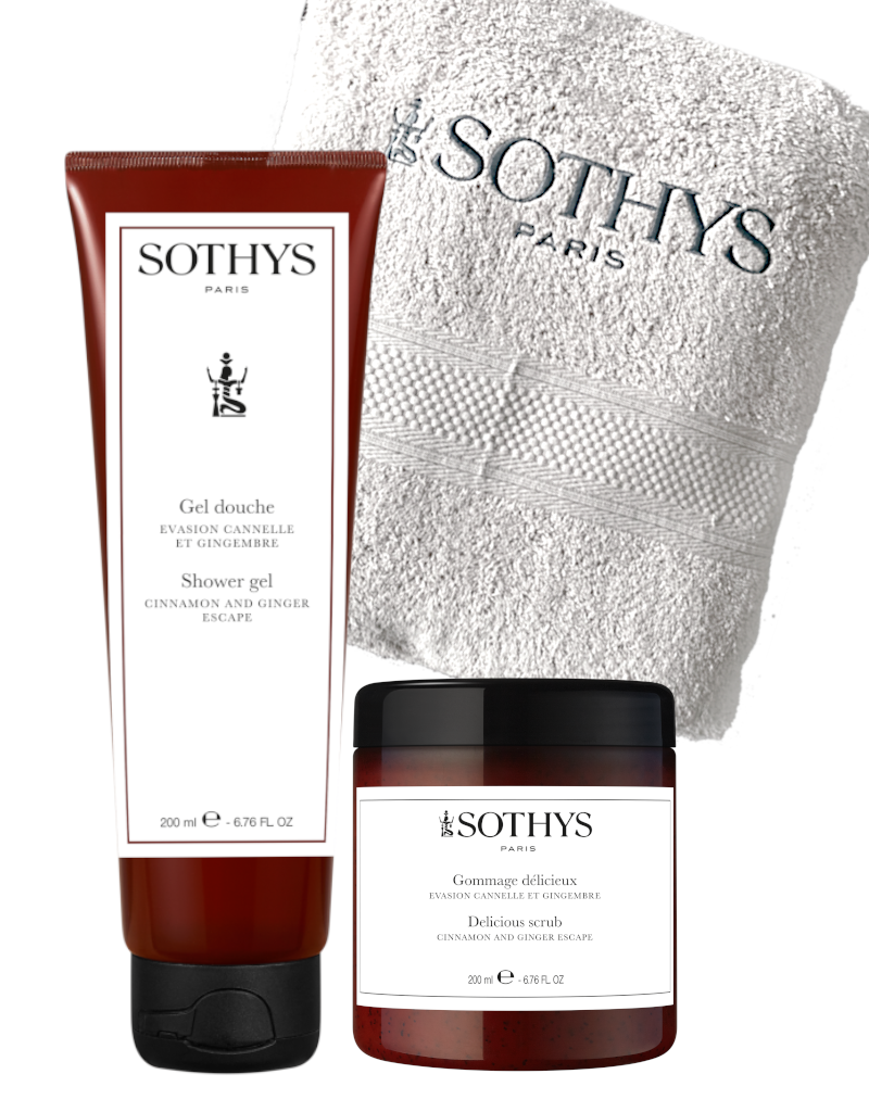 Sothys Sothys Spa Set Evasion Cannelle et Gingembre