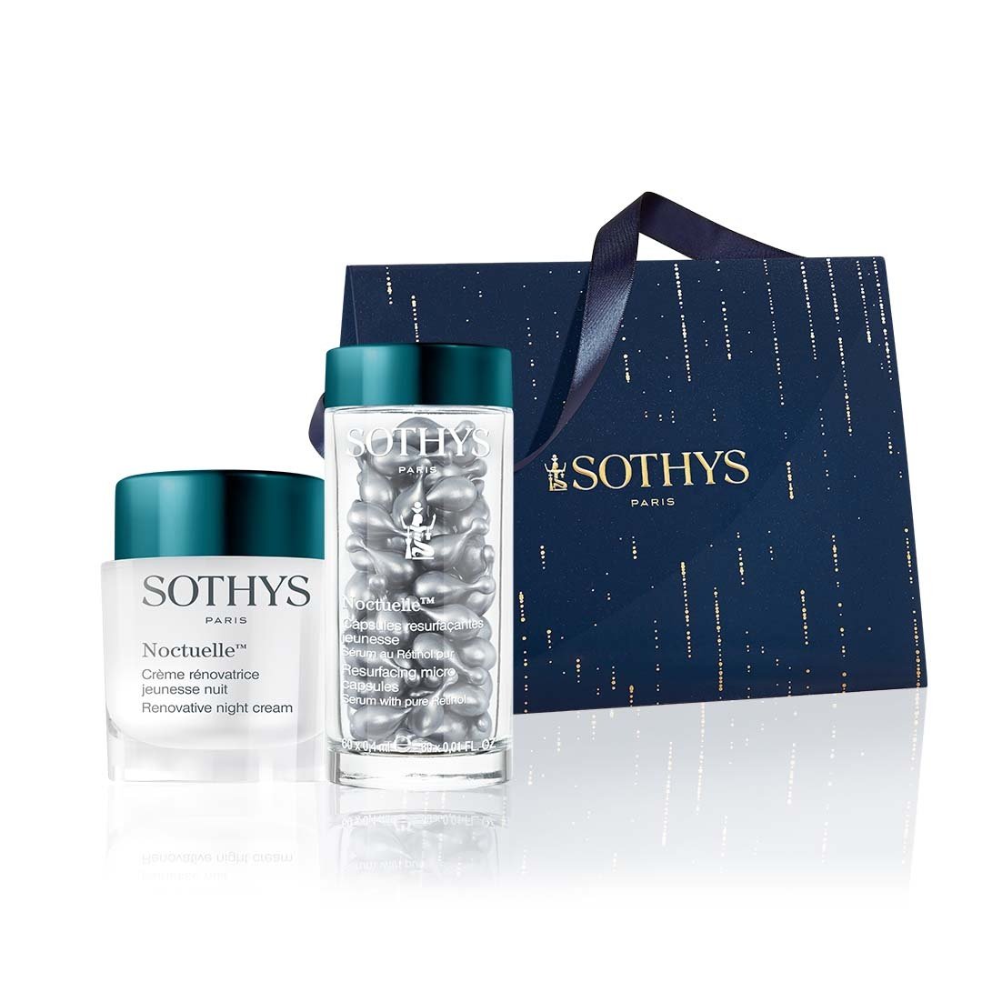 Sothys Sothys Coffret Noctuelle Creme Renovatrice + Capsules Serum Retinol Pur
