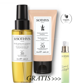 Sothys Duo Sonnenschutz Gesicht Körper mit Kostenlosem Eau Parfum 7 ml