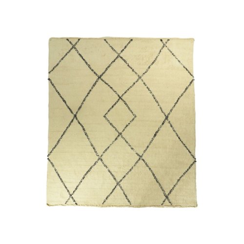 HSM Collection Vloerkleed Enkel Ruit - 160x230 - Zwart/wit - Katoen HSM Collection Vloerkleed Enkel Ruit - 160x230 - Zwart/wit - Katoen