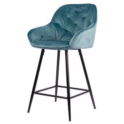 USUALS Breaze Barstoel - Blauw | Velvet USUALS Breaze Barstoel - Blauw | Velvet
