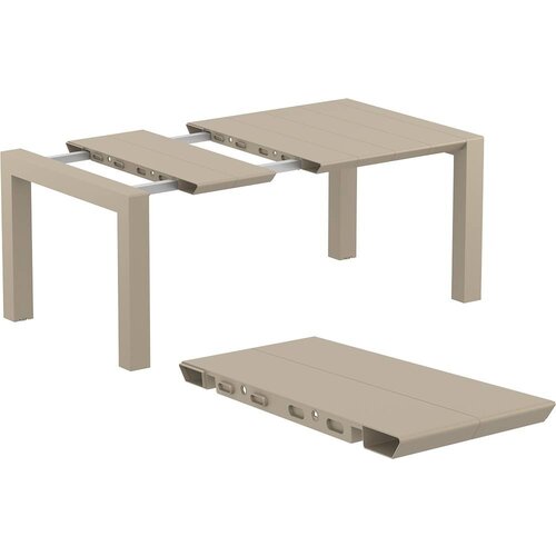 Siesta Siesta Vegas Uitschuifbare Tuintafel Small 100/140 cm Taupe