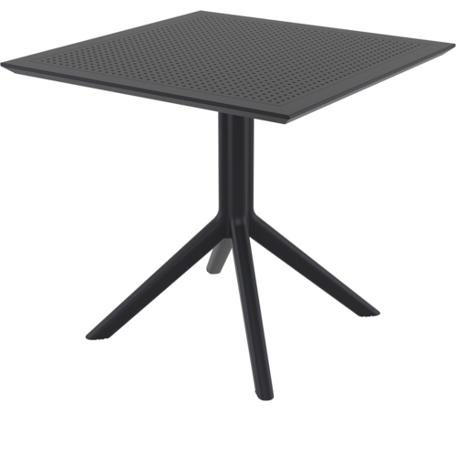 Siesta Siesta Sky Tuintafel 80 cm Zwart Siesta Siesta Sky Tuintafel 80 cm Zwart