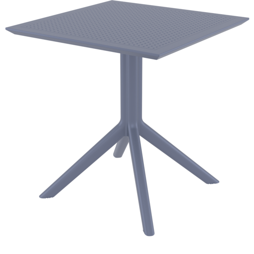 Siesta Siesta Sky Tuintafel 70 cm Donkergrijs Siesta Siesta Sky Tuintafel 70 cm Donkergrijs