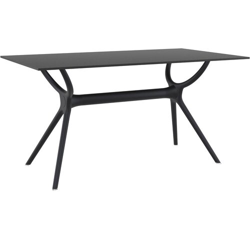 Siesta Siesta Air Tuintafel 140 cm Zwart Siesta Siesta Air Tuintafel 140 cm Zwart