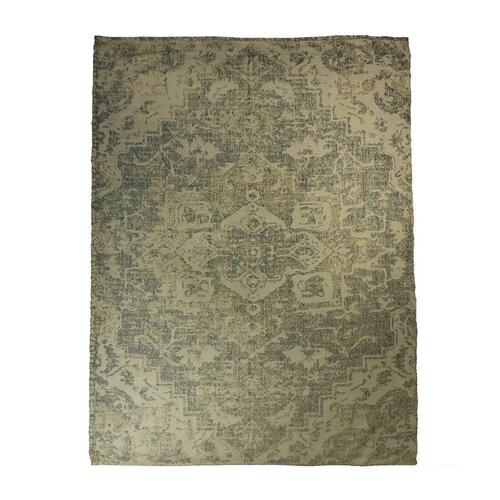 HSM Collection Vloerkleed Vintage - 120x180 - Blauw/grijs/groen - Polyester