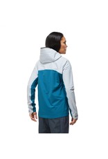 Mustang Survival WOMEN'S CALLAN WATERPROOF JACKET - Mid Grey  - Ocean Blue