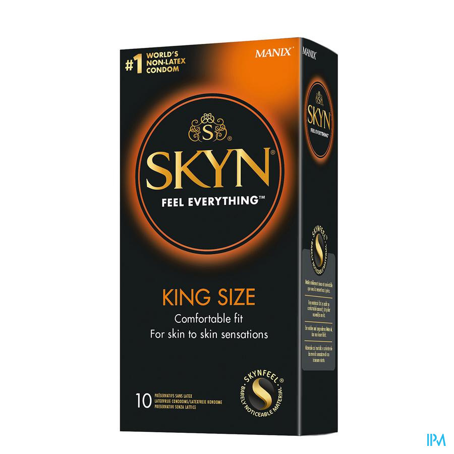 CONDOMEN MANIX SKYN LARGE 1X10 1 DOOS