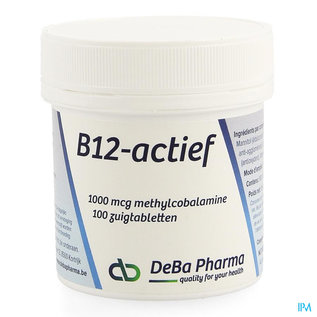 DEBAPHARMA Vitamine B12 1000mcg Methylcobalam. Comp Sucer 100