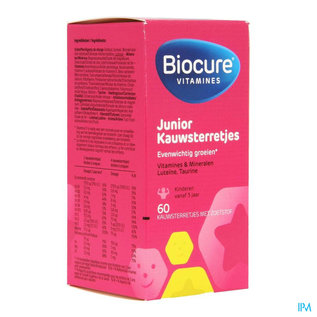 BIOCURE Biocure Junior Etoiles A Croquer 60