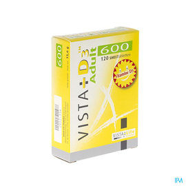 Vista-life Pharma Vista D3 600 Adult Tabl Fondante 120 Verv.2698 108