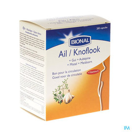 Bional Ail+gui+aubepine+vit E Caps 200
