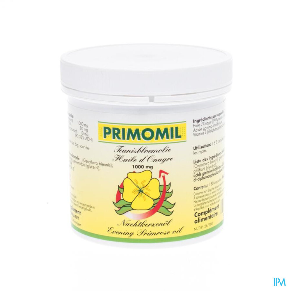 DEBAPHARMA Primomil Caps 180x1000mg Deba