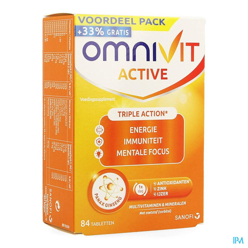 EG Omnivit Active             Comp  84