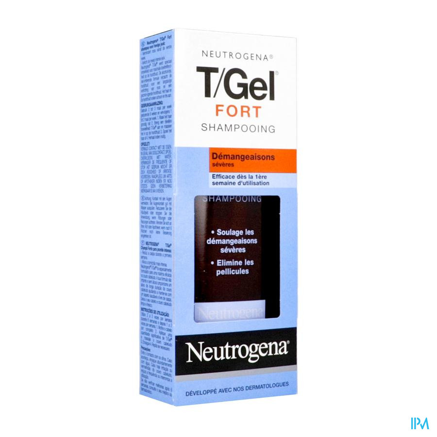 Neutrogena T/gel Fort Normaal Tot Droog Haar - Jeuk 250ml