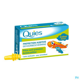 Quies Protection Auditive Earplanes Enf 1 Paire