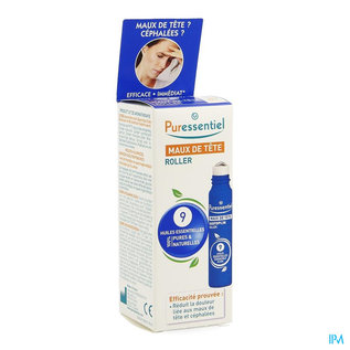 PURESSENTIEL PURESSENTIEL HOOFDPIJN ROLLER 9 EO 5 ML