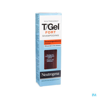 NEUTROGENA Neutrogena T/gel Fort Cheveux Normaux à Secs - Démangeaisons 250ml