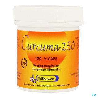 DEBAPHARMA Curcuma-250 Caps 120 Deba