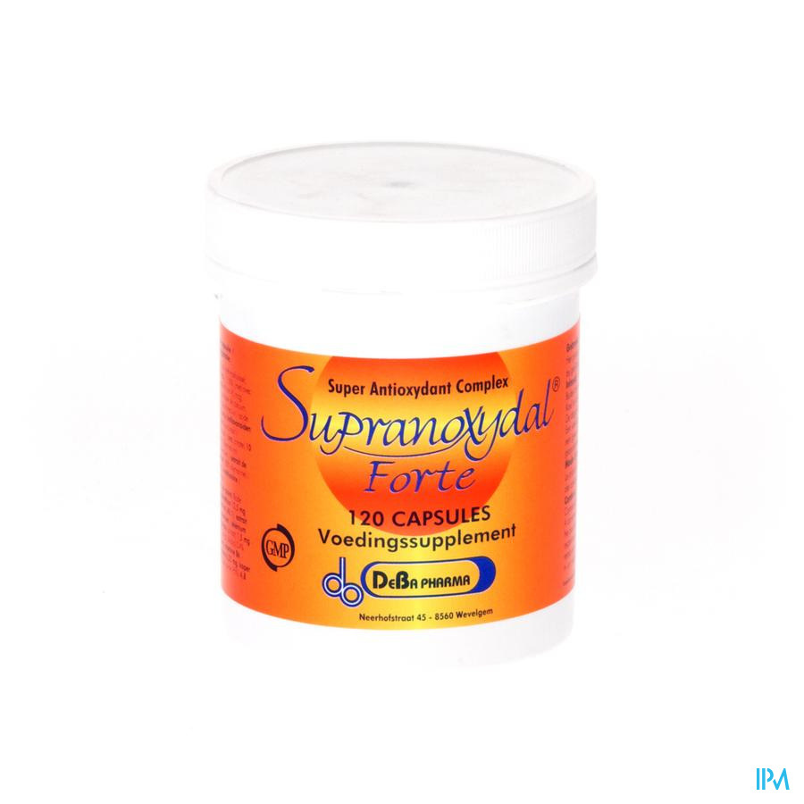 DEBAPHARMA Supranoxydal Forte Caps 120 Deba