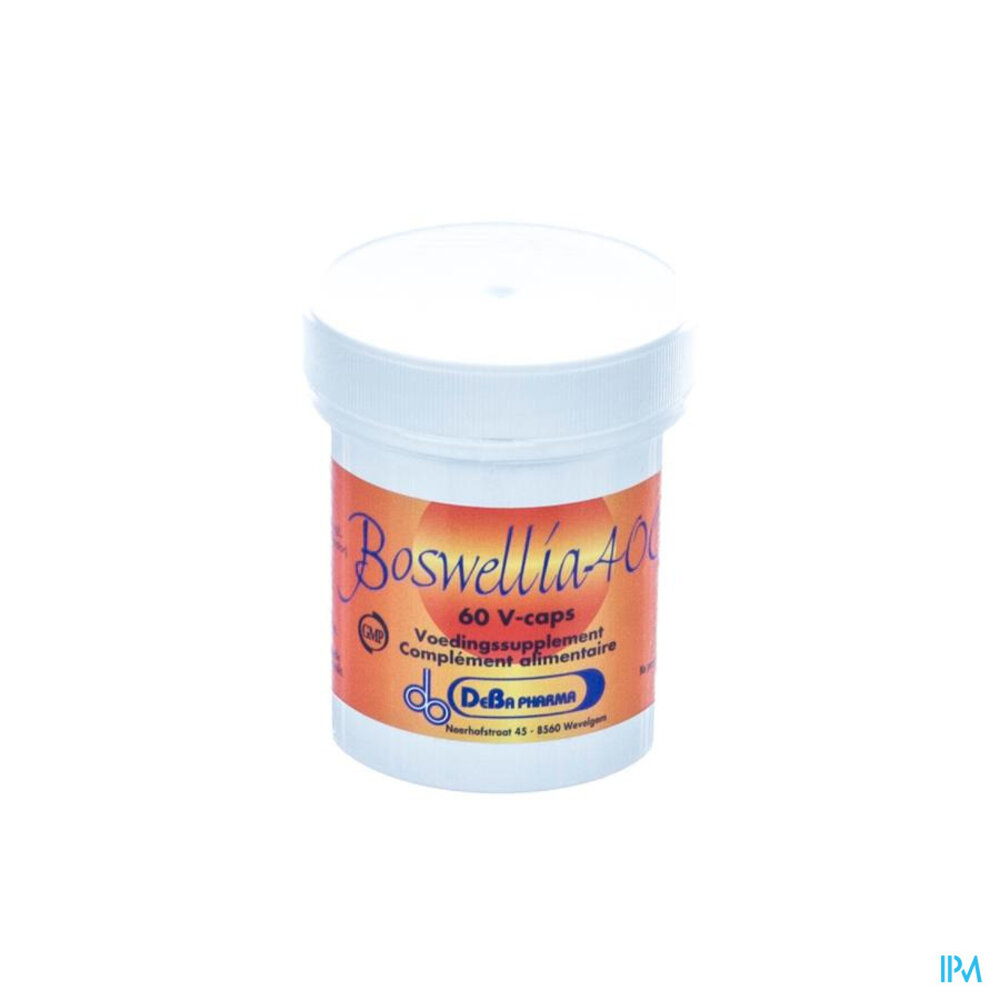 DEBAPHARMA Boswellia Extract 400mg Caps 60 Deba