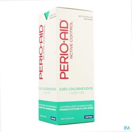 Vitis Perio.aid Active Contr.bain Bche 0,05%+0,05% 500ml