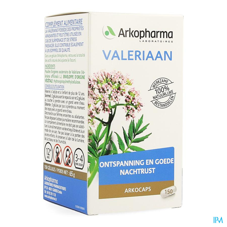 Arkocaps Valeriaan Plantaardig 150