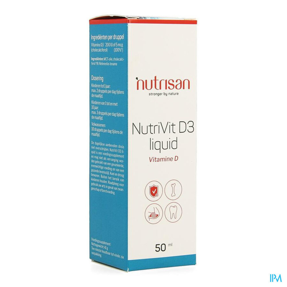NUTRISAN Nutrivit D3 Liquid 50ml Nutrisan