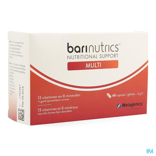 METAGENICS Barinutrics Multi Caps 60 23328 Metagenics