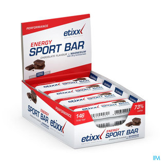 ETIXX Etixx Energy Sport Bar Chocolate 12x40g