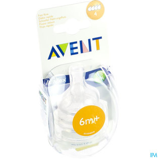 AVENT Avent Tetine Fast 4trous 2