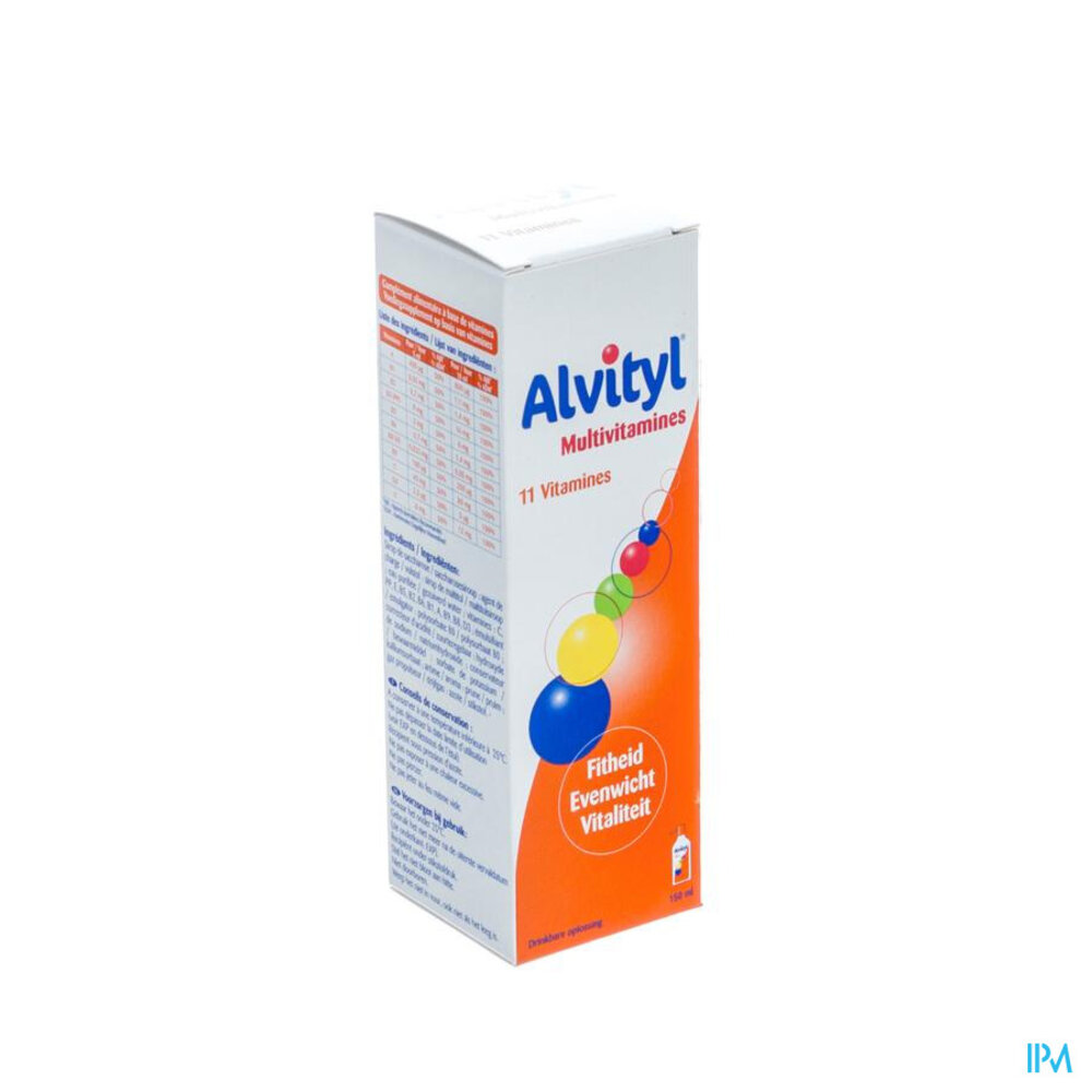 Alvityl Multivitamines Sol Buv. Fl 150ml
