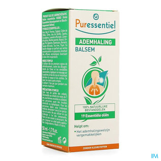 PURESSENTIEL Puressentiel Respiratoire Baume 19 Hle Ess 50ml