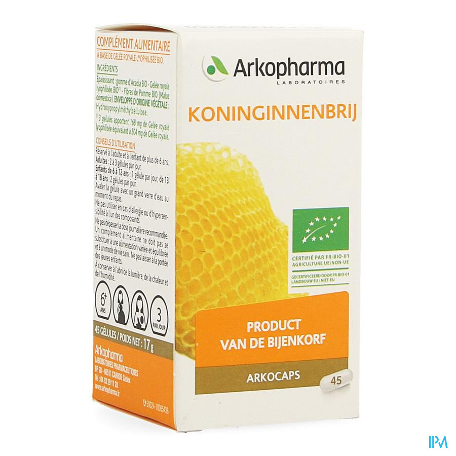 Arkocaps Koninginnebrij Bio Caps 45