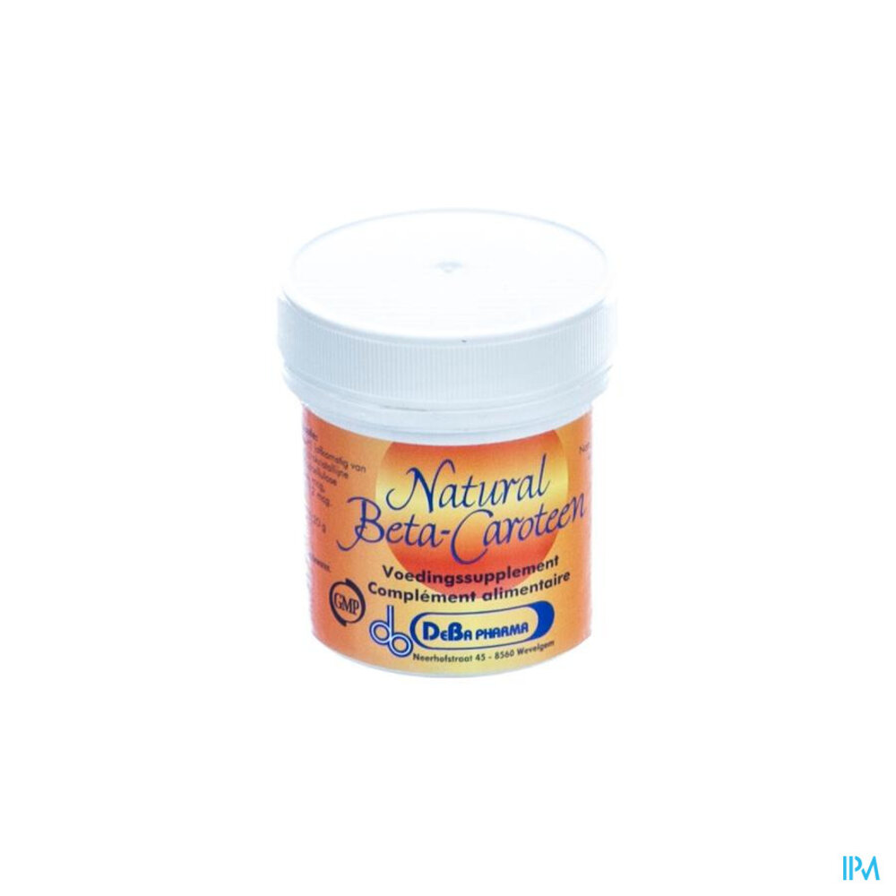 DEBAPHARMA BETA CAROTENE DEBA 60 CAPS