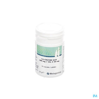 METAGENICS Coenzyme Q10 100mg+vtt E Caps 30 6492 Metagenics