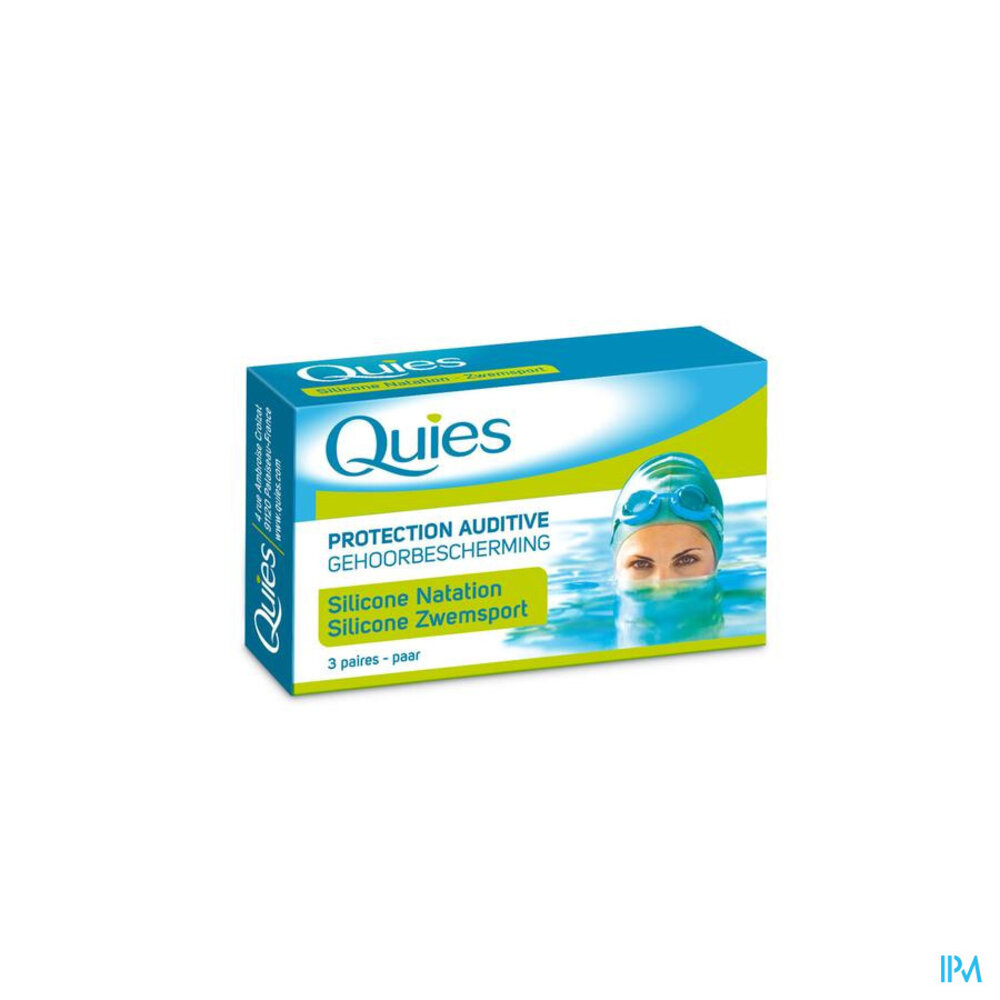 Quies Protection Auditive Natation Maxi Sil.3paire