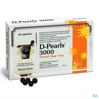 Pharma Nord D-pearls 3000 Caps 80